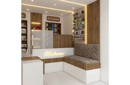 Shop - Studio - 1 Bathroom for rent in One Ninety Mall - South Teseen St. - The 5th Settlement - New Cairo City - Cairo