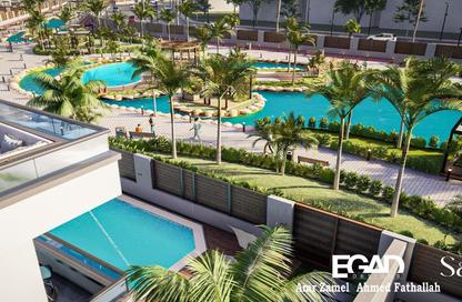 Apartment - 3 Bedrooms - 3 Bathrooms for sale in Vee Sawari - Waterfront - Sawary - Alexandria Compounds - Alexandria