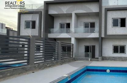 Twin House - 3 Bedrooms - 3 Bathrooms for sale in Al Khamayel city - Sheikh Zayed Compounds - Sheikh Zayed City - Giza