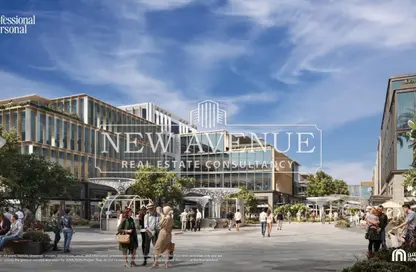 Office Space - 1 Bedroom - 2 Bathrooms for sale in Junction - Al Wahat Road - 6 October City - Giza