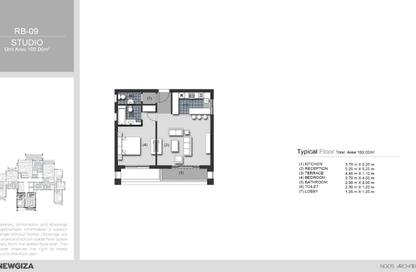 Apartment - 1 Bedroom - 2 Bathrooms for sale in New Giza - Cairo Alexandria Desert Road - 6 October City - Giza