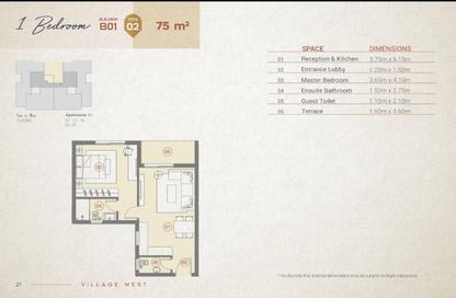 Apartment - Studio - 1 Bathroom for sale in Village West - Sheikh Zayed Compounds - Sheikh Zayed City - Giza