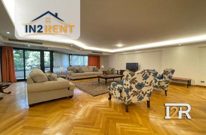 Apartment - 3 Bedrooms - 4 Bathrooms for rent in Sarayat Al Maadi - Hay El Maadi - Cairo