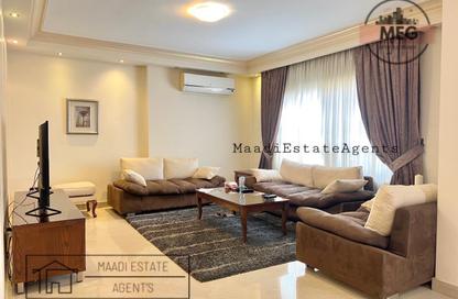 Apartment - 3 Bedrooms - 2 Bathrooms for rent in Street 199 - Degla - Hay El Maadi - Cairo