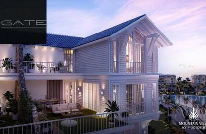 Townhouse - 3 Bedrooms - 3 Bathrooms for sale in Mountain View iCity October - 6 October Compounds - 6 October City - Giza