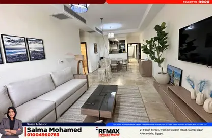 شقة - 2 غرف نوم - 1 حمام للايجار في الحي اللاتيني - مدينة العلمين الجديدة - العلمين - الساحل الشمالي