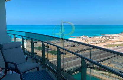 شاليه - غرفة نوم - 1 حمام للايجار في نورث ايدج تاورز - مدينة العلمين الجديدة - العلمين - الساحل الشمالي