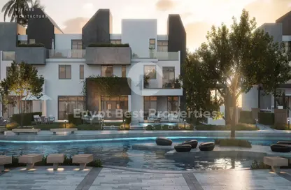 تاون هاوس - 3 غرف نوم - 3 حمامات للبيع في ريفرز - مدينة زايد الجديدة - الشيخ زايد - الجيزة