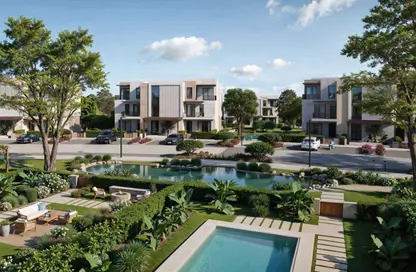 Townhouse - 3 Bedrooms - 2 Bathrooms for sale in O West - 6 October Compounds - 6 October City - Giza