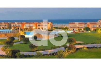 شاليه - 2 غرف نوم - 2 حمامات للبيع في تلال السخنة - العين السخنة - السويس