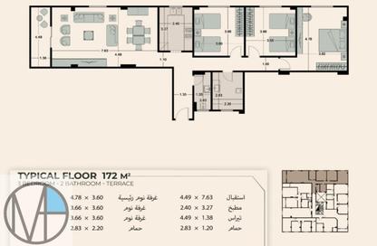 Apartment - 3 Bedrooms - 2 Bathrooms for sale in Al Andalus Family - Al Andalus District - New Cairo City - Cairo