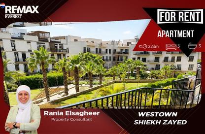 Apartment - 3 Bedrooms - 3 Bathrooms for rent in Six West - Beverly Hills - Sheikh Zayed Compounds - Sheikh Zayed City - Giza
