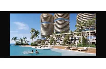 Chalet - Studio - 2 Bathrooms for sale in IL Monte Galala - Al Ain Al Sokhna - Suez