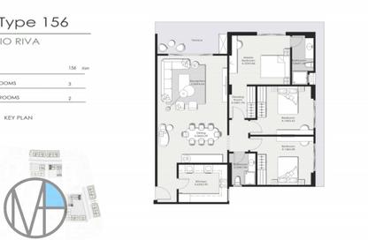 Apartment - 3 Bedrooms - 2 Bathrooms for sale in El Patio Riva - The 6th Settlement - New Cairo City - Cairo Apartment - 3 Bedrooms - 2 Bathrooms for sale in El Patio Riva - The 6th Settlement - New Cairo City - Cairo