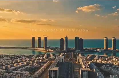 Hotel Apartment - 2 Bedrooms - 2 Bathrooms for sale in The Gate Towers - New Alamein City - Al Alamein - North Coast