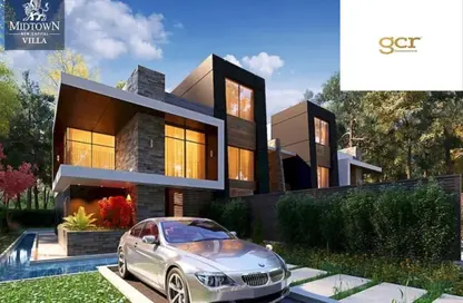 تاون هاوس - 5 غرف نوم - 5 حمامات للبيع في ميدتاون - المستثمرين الجنوبية - مدينة القاهرة الجديدة - القاهرة