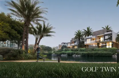 Apartment - 1 Bedroom - 1 Bathroom for sale in Modon Golf Town - The 6th Settlement - New Cairo City - Cairo