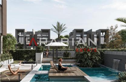 Townhouse - 4 Bedrooms - 4 Bathrooms for sale in Palm Hills New Cairo - 5th Settlement Compounds - The 5th Settlement - New Cairo City - Cairo Townhouse - 4 Bedrooms - 4 Bathrooms for sale in Palm Hills New Cairo - 5th Settlement Compounds - The 5th Settlement - New Cairo City - Cairo