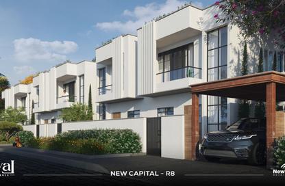 Apartment - 3 Bedrooms - 3 Bathrooms for sale in Qamary - R8 - New Capital City - Cairo