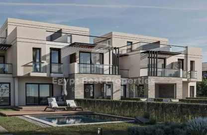 Twin House - 5 Bedrooms - 5 Bathrooms for sale in Hyde Park - New Cairo City - Cairo