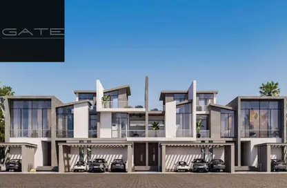 Twin House - 3 Bedrooms - 5 Bathrooms for sale in Saada Compound - New Cairo City - Cairo