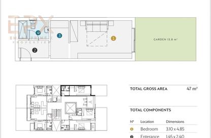 Apartment - Studio - 1 Bathroom for sale in Marina 5 - Marina - Al Alamein - North Coast Apartment - Studio - 1 Bathroom for sale in Marina 5 - Marina - Al Alamein - North Coast