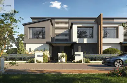 تاون هاوس - 3 غرف نوم - 2 حمامات للبيع في كريك تاون - التجمع الاول - مدينة القاهرة الجديدة - القاهرة