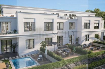 Townhouse - 3 Bedrooms - 4 Bathrooms for sale in Naia West - Sheikh Zayed Compounds - Sheikh Zayed City - Giza