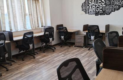 Office Space - Studio - 2 Bathrooms for rent in V90 - North Teseen St. - The 5th Settlement - New Cairo City - Cairo