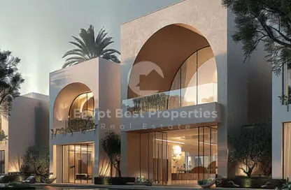 شاليه - 2 غرف نوم - 2 حمامات للبيع في هاسيندا حنيش - قسم مرسي مطروح - الساحل الشمالي