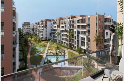 Apartment - 2 Bedrooms - 2 Bathrooms for sale in Green Revolution - Sheikh Zayed Compounds - Sheikh Zayed City - Giza