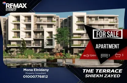 Apartment - 3 Bedrooms - 3 Bathrooms for sale in Terrace Compound - Sheikh Zayed Compounds - Sheikh Zayed City - Giza
