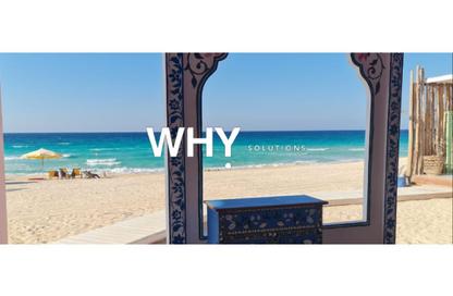 شاليه - غرفة نوم - 2 حمامات للبيع في هاسيندا ويست - راس الحكمة - الساحل الشمالي