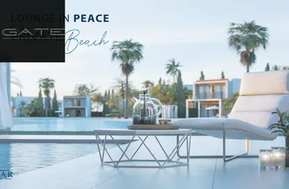 تاون هاوس - 3 غرف نوم - 4 حمامات للبيع في آزار آيلند - قسم الضبعة - الساحل الشمالي