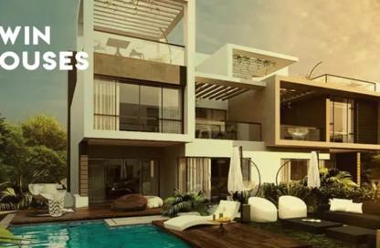 منزل مزدوج - 3 - 3 للبيع في مون ريزيدنس - فيفث سكوير - التجمع الخامس - مدينة القاهرة الجديدة - القاهرة