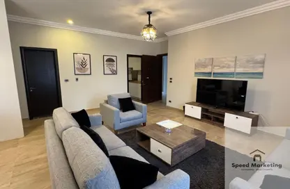 Apartment - 2 Bedrooms - 2 Bathrooms for rent in Palm Hills Village Gate - South Investors Area - New Cairo City - Cairo