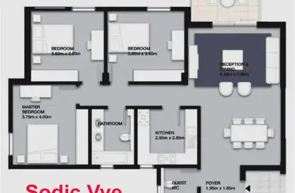 شقة - 3 غرف نوم - 2 حمامات للبيع في فاي سوديك - مدينة زايد الجديدة - الشيخ زايد - الجيزة