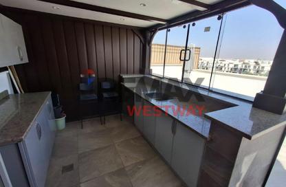 سطح - 1 - 1 للايجار في ذا كورت ياردز - كمبوندات الشيخ زايد - الشيخ زايد - الجيزة