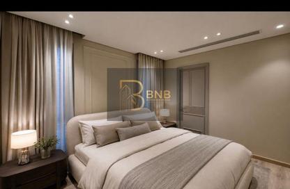 Apartment - Studio - 2 Bathrooms for rent in Aljazi Marriott Residences - Mohamed Naguib Axis - North Investors Area - New Cairo City - Cairo