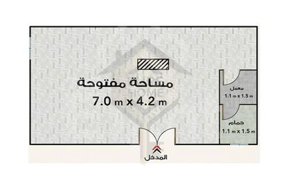 وحدة طبية - استوديو - 1 للإيجار في شارع مسجد الهدايه - سابا باشا - حي شرق - الاسكندرية