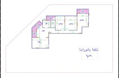 Apartment - 3 Bedrooms - 2 Bathrooms for sale in 2nd Neighborhood - 3rd District East - Shorouk City - Cairo