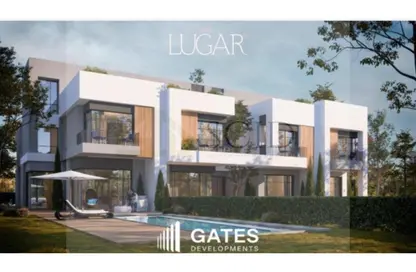 Townhouse - 3 Bedrooms - 3 Bathrooms for sale in Lugar - New Zayed City - Sheikh Zayed City - Giza