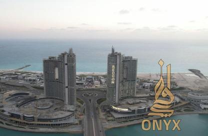 شقة - غرفة نوم - 1 حمام للايجار في ذا جيت تاورز - مدينة العلمين الجديدة - العلمين - الساحل الشمالي