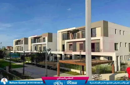 Townhouse - 4 Bedrooms - 5 Bathrooms for sale in Palm Hills - Alexandria Compounds - Alexandria