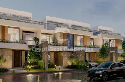 Apartment - 2 Bedrooms - 2 Bathrooms for sale in Moon Residences - Fifth Square - The 5th Settlement - New Cairo City - Cairo