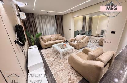 Apartment - 2 Bedrooms - 2 Bathrooms for rent in Street 218 - Degla - Hay El Maadi - Cairo