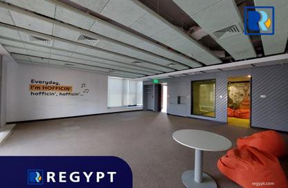 Office Space - Studio - 2 Bathrooms for rent in V90 - North Teseen St. - The 5th Settlement - New Cairo City - Cairo