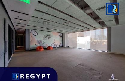 Office Space - Studio - 2 Bathrooms for rent in V90 - North Teseen St. - The 5th Settlement - New Cairo City - Cairo