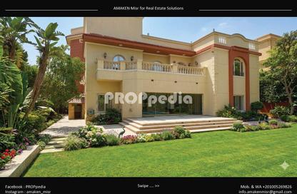 Villa - 7+ Bedrooms - 7 Bathrooms for rent in Al Jazeera - 5th Settlement Compounds - The 5th Settlement - New Cairo City - Cairo