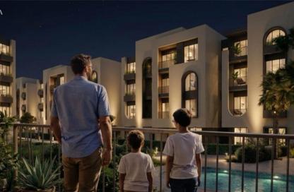 Apartment - 3 Bedrooms - 2 Bathrooms for sale in Tesla Residence - Al Wahat Road - 6 October City - Giza Apartment - 3 Bedrooms - 2 Bathrooms for sale in Tesla Residence - Al Wahat Road - 6 October City - Giza